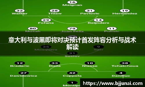 意大利与波黑即将对决预计首发阵容分析与战术解读
